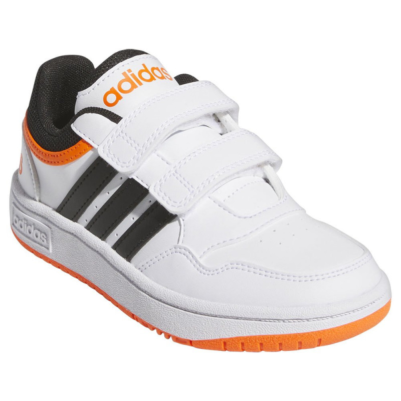 Adidas hoops 3.0 cf c white/black/orange