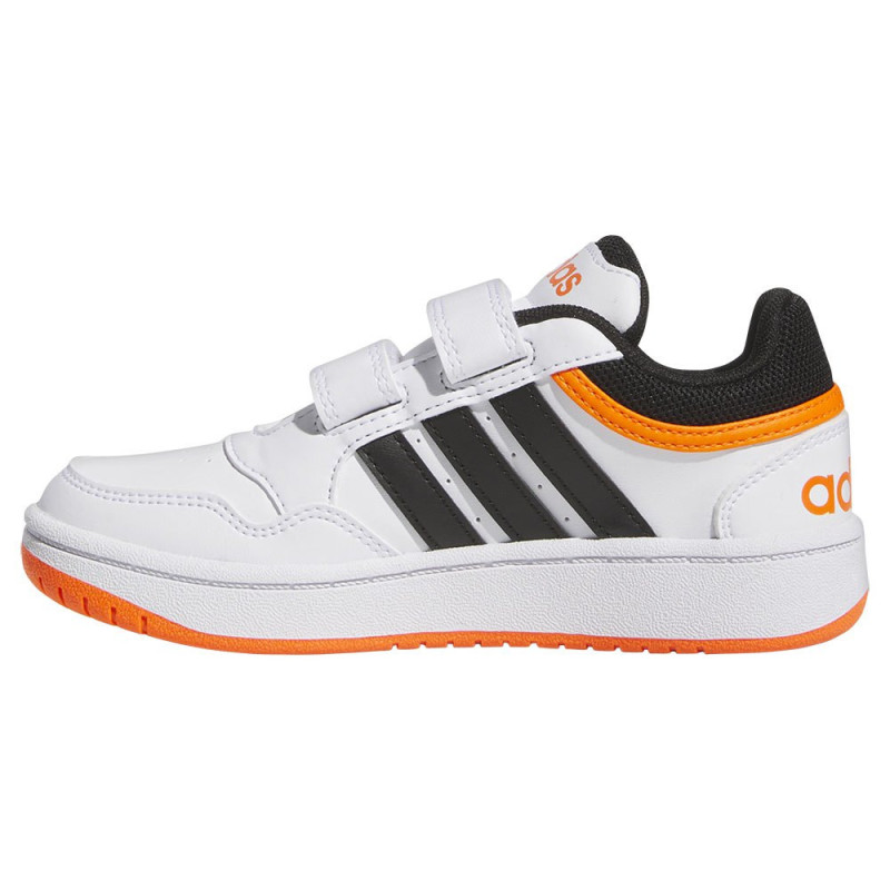 Adidas hoops 3.0 cf c white/black/orange