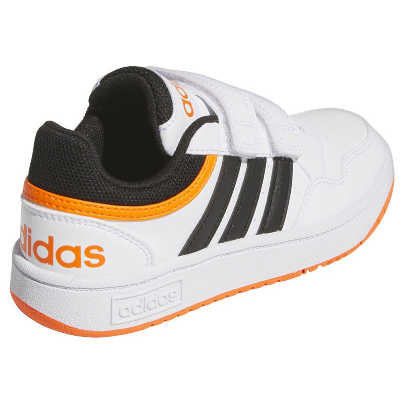 Adidas hoops 3.0 cf c white/black/orange